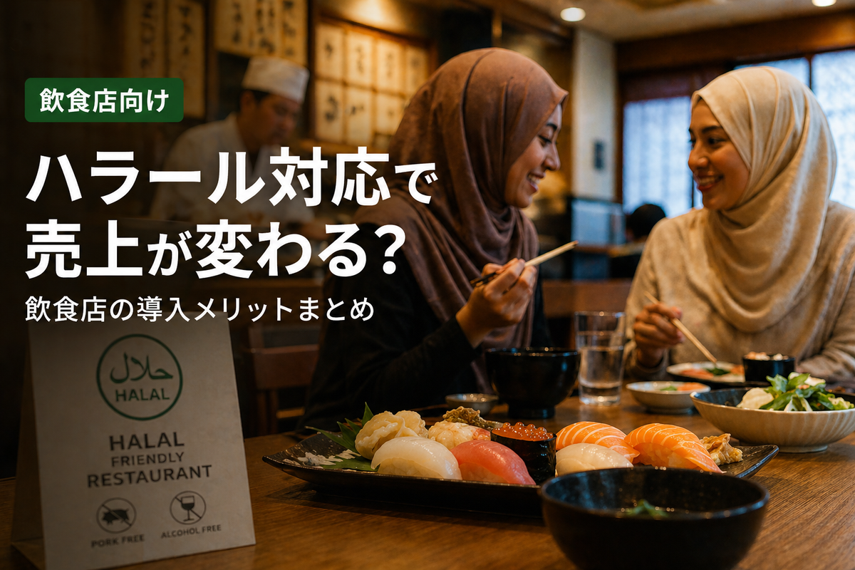 ハラール対応で売上が変わる？飲食店の導入メリットまとめ