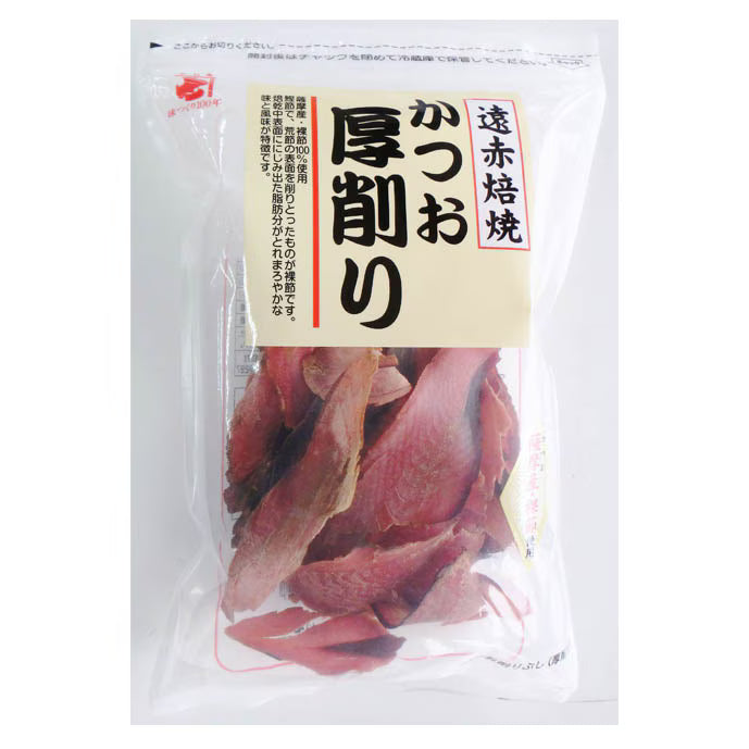 遠赤焙焼かつお厚削り 100g　＜かね七＞
