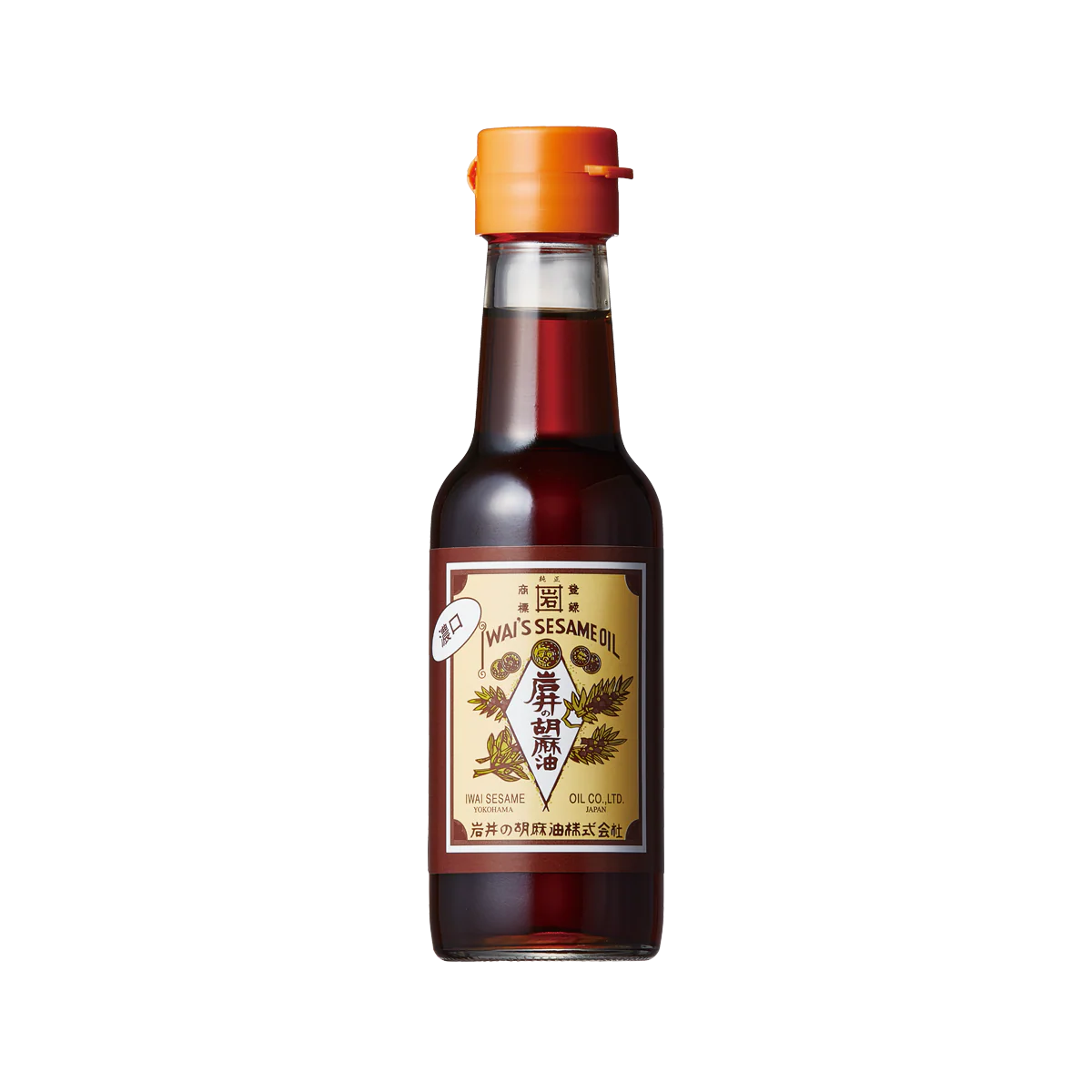 [Made to order] Iwai's Pure Sesame Oil - Dark (140g x 20) <iwai no goma abura></iwai>