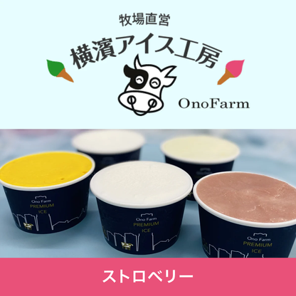 [Made-to-order product] Strawberry Ice Cream 90ml x 40 <ono farm></ono>