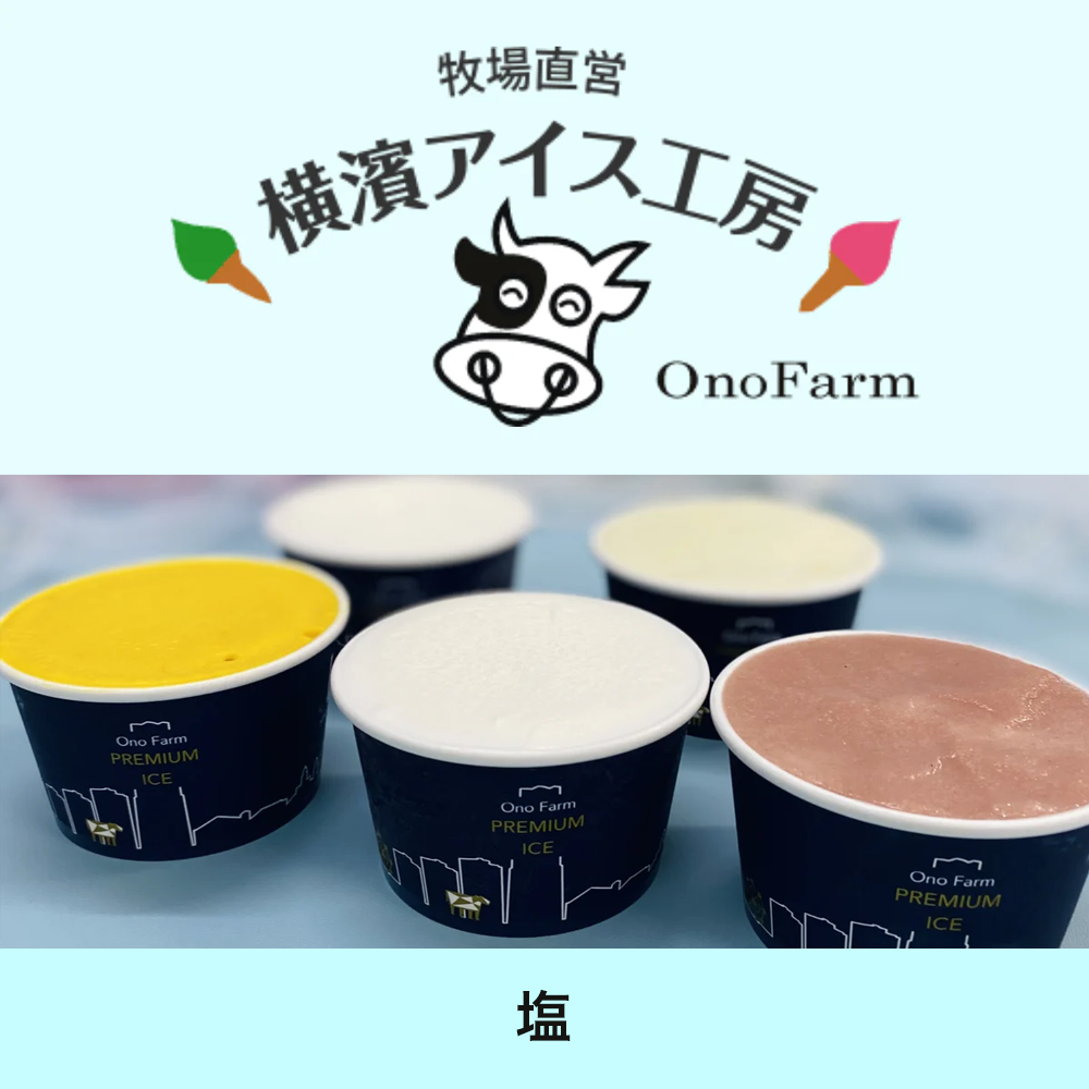 [Made to Order] Salt Ice Cream 90ml x 40 <ono farm></ono>