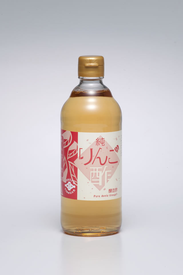 【受注対応品】りんご酢　1CS （500ml×12）　＜横井醸造工業＞