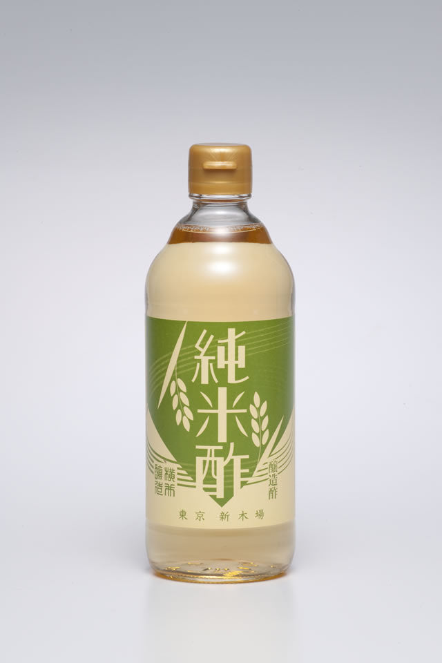 【受注対応品】純米酢　1CS （500ml×12）　＜横井醸造工業＞