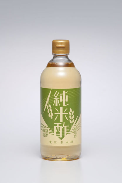 【受注対応品】純米酢　1CS （500ml×12）　＜横井醸造工業＞