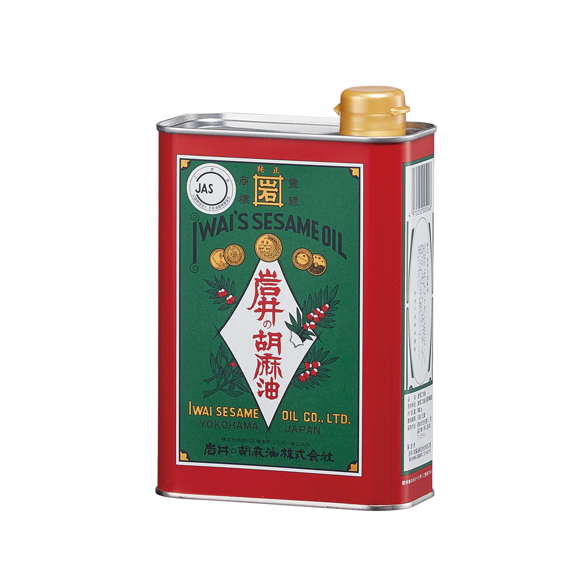 【Made to order】Iwai's Pure Sesame Oil Blue Can 1 case (800g x 10)