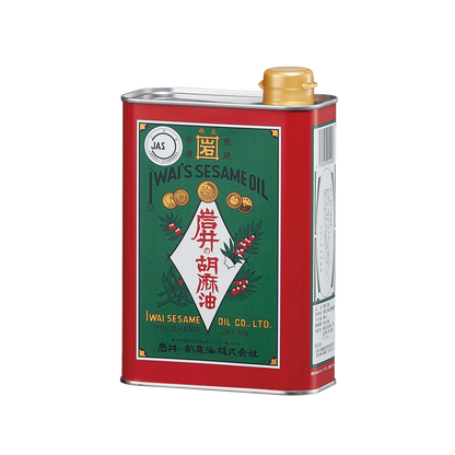 【Made to order】Iwai's Pure Sesame Oil Blue Can 1 case (800g x 10)