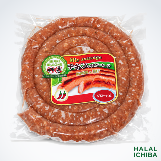 LINGUICA HALAL MIX(CHICKEN+BEEF) APIMENTADA 700g　＜ムンドグローバル＞