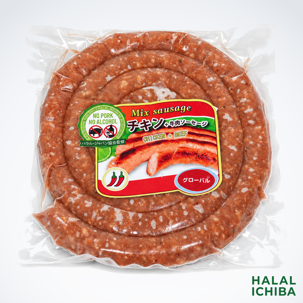LINGUICA HALAL MIX(CHICKEN+BEEF) APIMENTADA 700g　＜ムンドグローバル＞