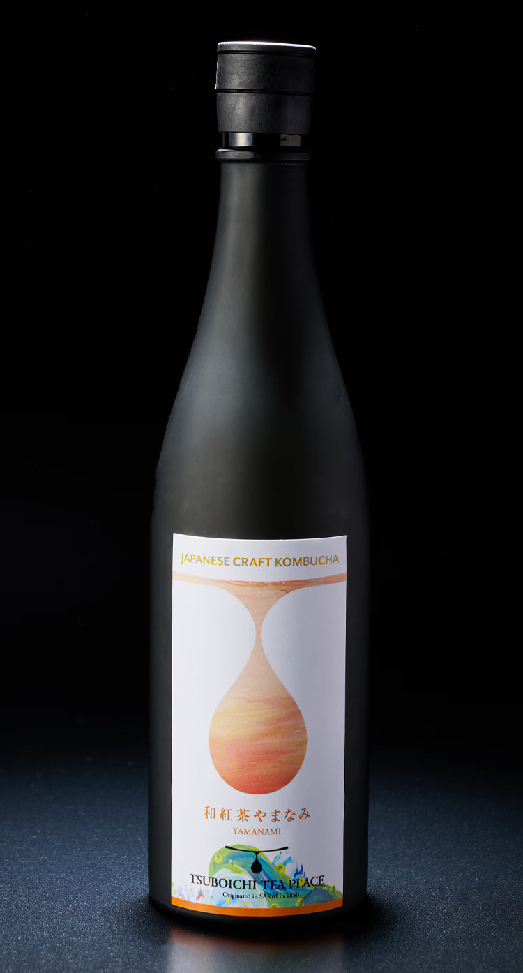 【受注対応品】JAPANESE CRAFT KOMBUCHA和紅茶 やまなみ 720ml　＜つぼ市製茶本舗＞
