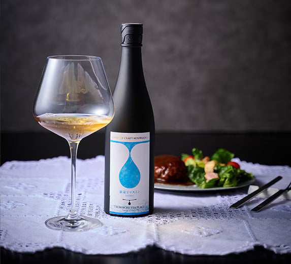 【受注対応品】JAPANESE CRAFT KOMBUCHA 銀豪ジャスミン 720ml　＜つぼ市製茶本舗＞