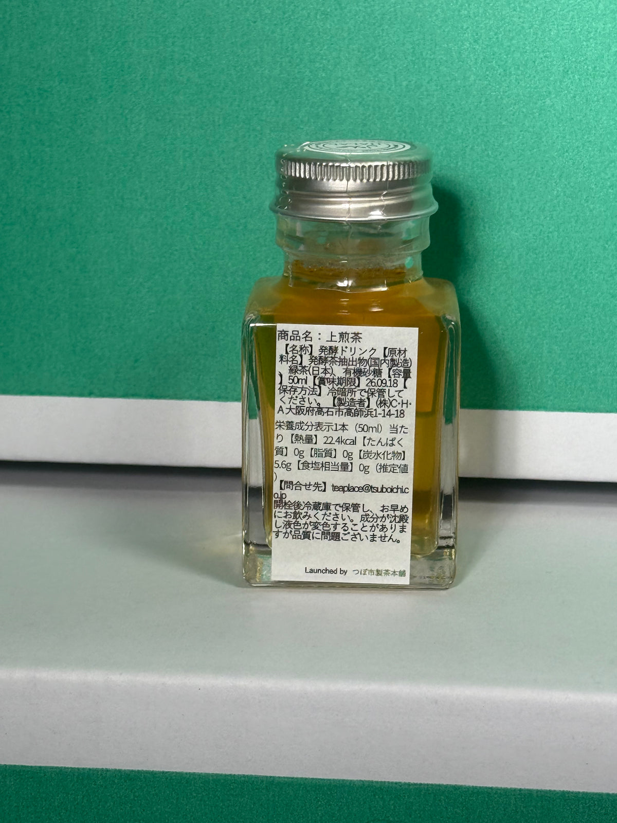 JAPANESE CRAFT KOMBUCHA 上煎茶 50ml　＜つぼ市製茶本舗＞