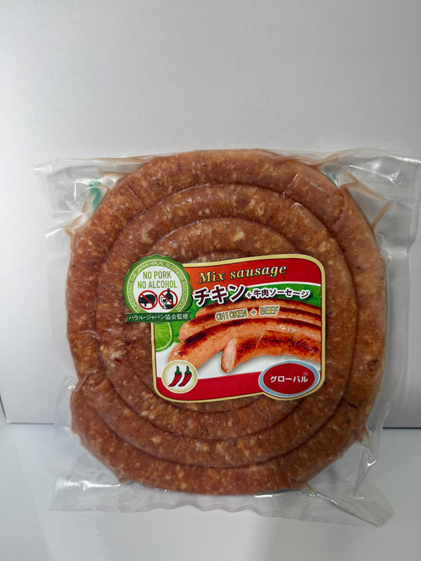 LINGUICA HALAL MIX(CHICKEN+BEEF) APIMENTADA 700g　＜ムンドグローバル＞